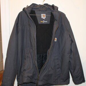 Carhartt hoodedSuper Dux Full Swing Jacket with thinsulate.  MENS XL (WORN ONCE)